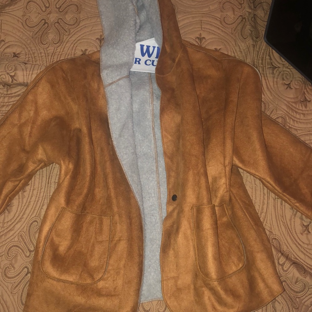Super soft beige jacket from Zaful